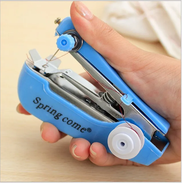 Mini Portable Handy Stitch Hand Clothes Quick Sewing Machine Interesting Hand Sewing Machine Mini Portable Handy Stitch Hand Clothes Quick Sewing Machine Interesting Hand Sewing Machine