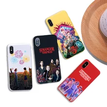 Stranger things Сезон 3 Мягкий силиконовый чехол для мобильного телефона чехол для iPhone 11 pro max X XR XS MAX 6 7 8 plus 5 5S 6s se