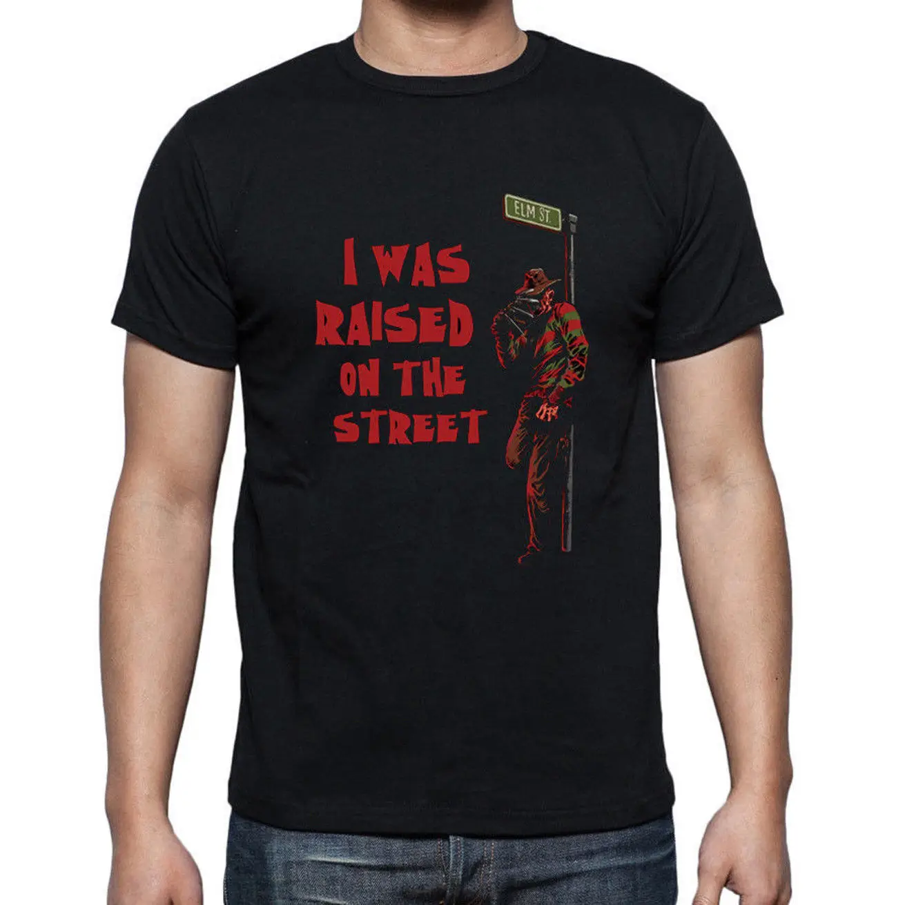 Freddy Krueger I Was Raised On The Street Meme Horror New Men