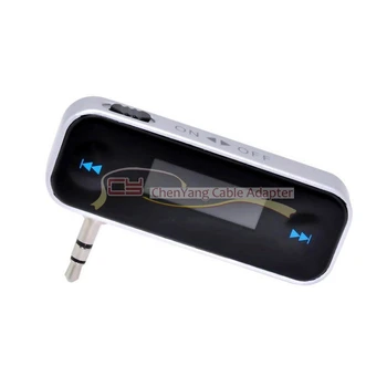 

10pcs/3.5mm in car AUX FM Transmitter Radio Adapter With Charge for iPhone 6 & Plus & iPad & Samsung Phone & Tablet