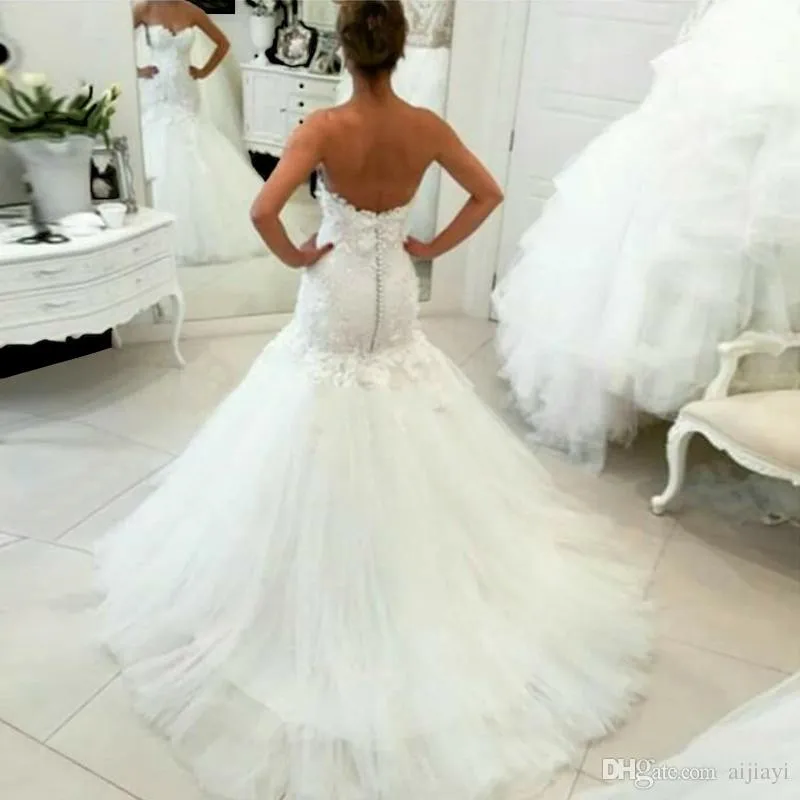 Noiva Elegante Casamento Vestidos de Casamento