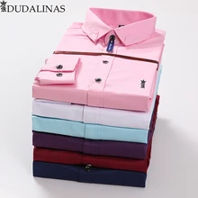 Sergio k Camisa, Высококачественная Мужская рубашка, мужская рубашка с длинным рукавом, Camisa Hombre, приталенная блуза, Social Camisa Masculina Dudalina