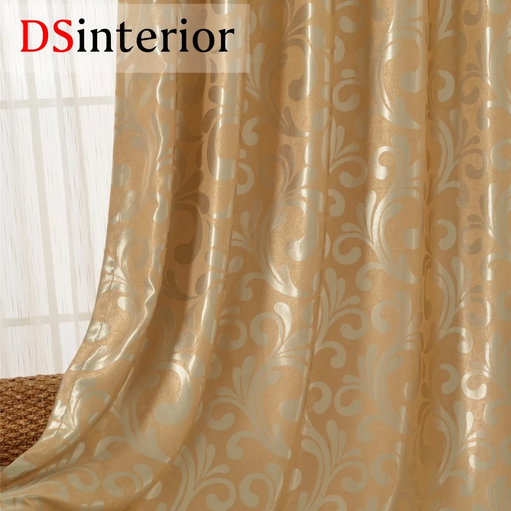 DSinterior размер на заказ блэкаут штора в классическом стиле|window curtain for living|curtains