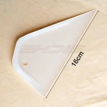 EHDIS 2 шт. Hyaline пластик Ракель Go угловой автомобиль пленка инструменты окна тонирование инструмент очистки автомобиля снег лопата, лед скребок