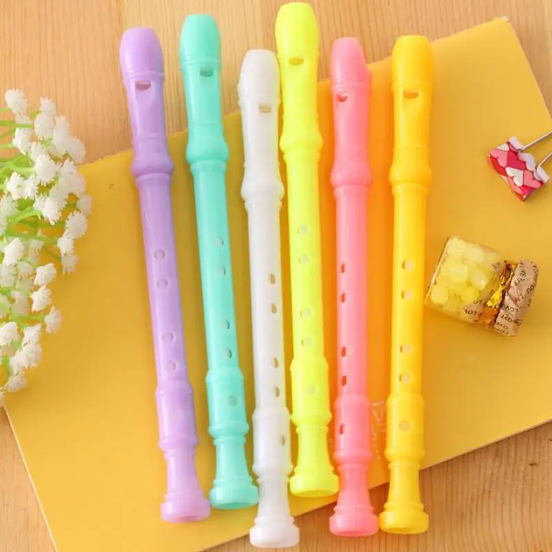 

Jonvon Satone 6pcs Neutral Pen Stationery For Flute Clarinet Mini Gel-ink Cartoon Student Gift writing pens