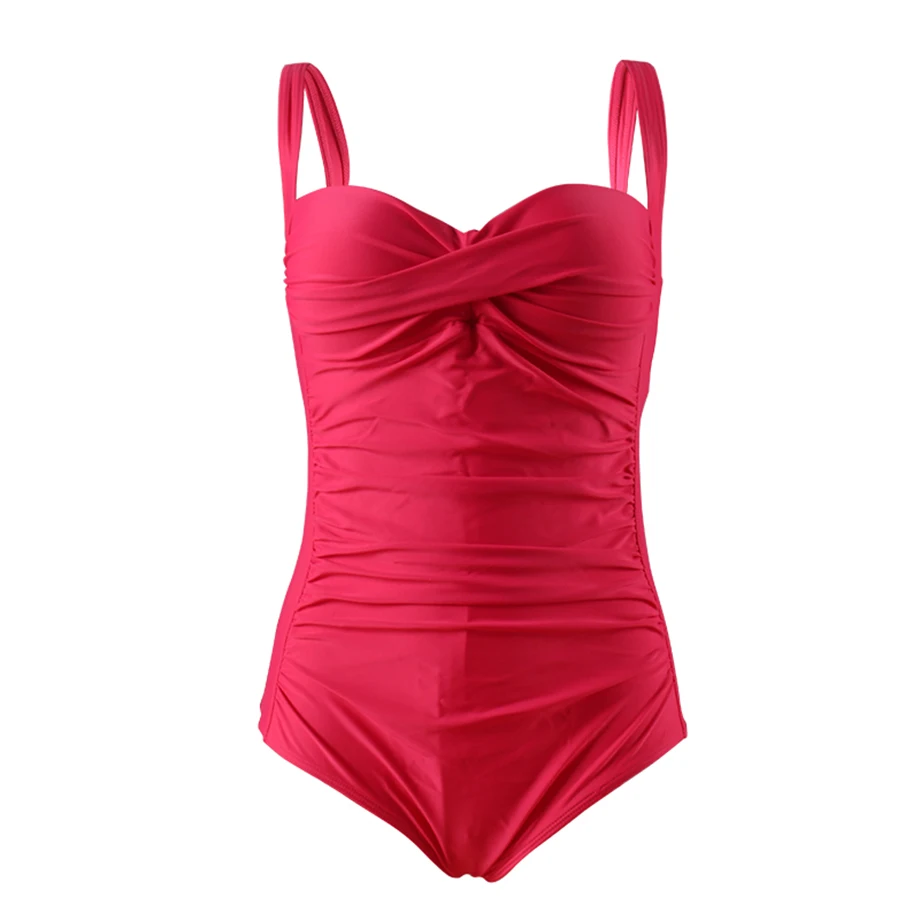 Ms.Shang One Piece Swimsuit Swimwear Women (11)