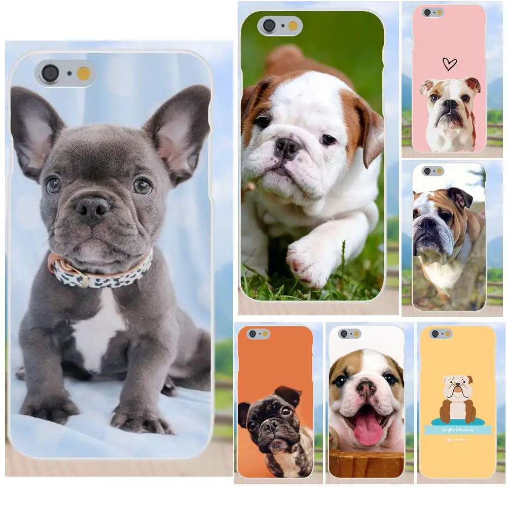 Lovely French British Bulldog Smartphone Phone Transparent Cases For Xiaomi Redmi Note 2 3 3S 4 4A 4X 5 5A 6 6A Pro Plus | Мобильные