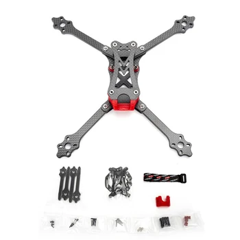 

TransTEC Laser Lite 224mm Wheelbase 5mm Arm Full 3K Carbon Fiber 5 Inch Frame Kit for RC Drone FPV Racing Parts Accessories