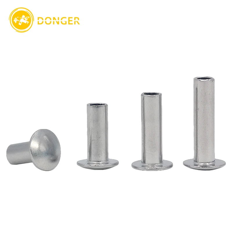 3mm Aluminium Rivets Round Head Solid Rivets Knurled GB827 2mm 2.5mm