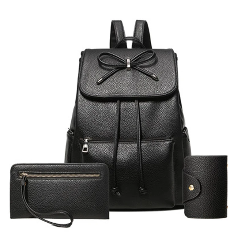 Mochila de cuero para mujer, mochila escolar, mochila para chicas, mochila para Colegio, mochila impermeable, mochila negra para mujer Mochila de cuero para mujer, mochila escolar, mochila para chicas, mochila para Colegio, mochila impermeable, mochila negra para mujer