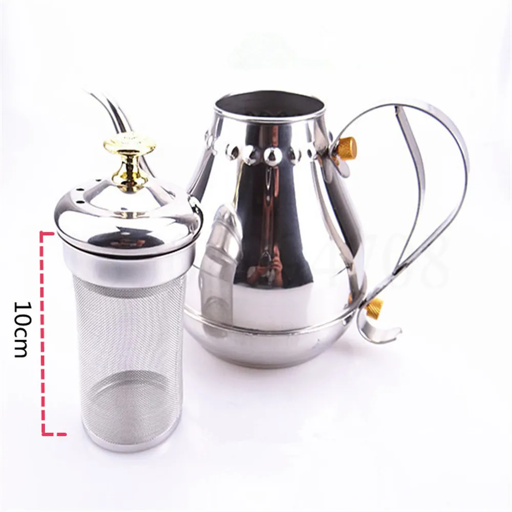 WOWCC 1.2L& 1.8L кофейники из нержавеющей стали, европейский стиль, ручная промывка, Дворцовый горшок, тонкий рот, чайник, вода, чайник, инструменты для напитков