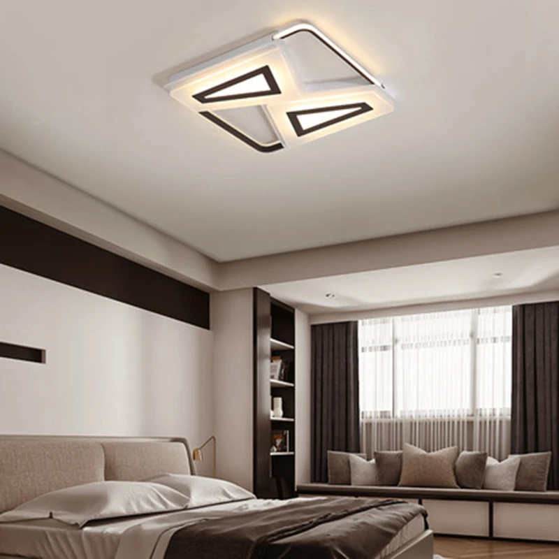 

Ceiling light new design luxury lobby creative hotel bar simple Overhead fixtures dimming remote control Modern led ceiling lamp