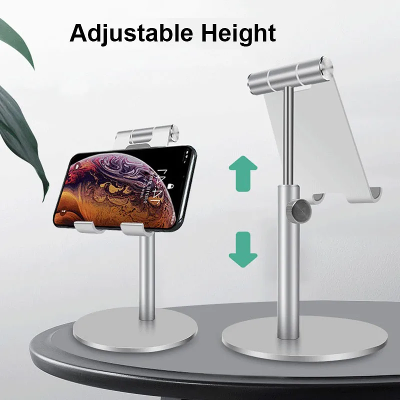 Arvin Adjustable Aluminum Alloy Cell Phone Tablet Holder For Ipad Pro Iphone XS XR Samsung Tablet M
