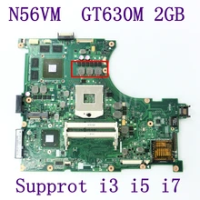 N56VM GT630M 2 Гб материнская плата для ноутбука ASUS N56V N56VZ N56VJ N56VV N56VB Материнская плата ноутбука N56VM REV 2,3 Материнская плата 100% тестирование