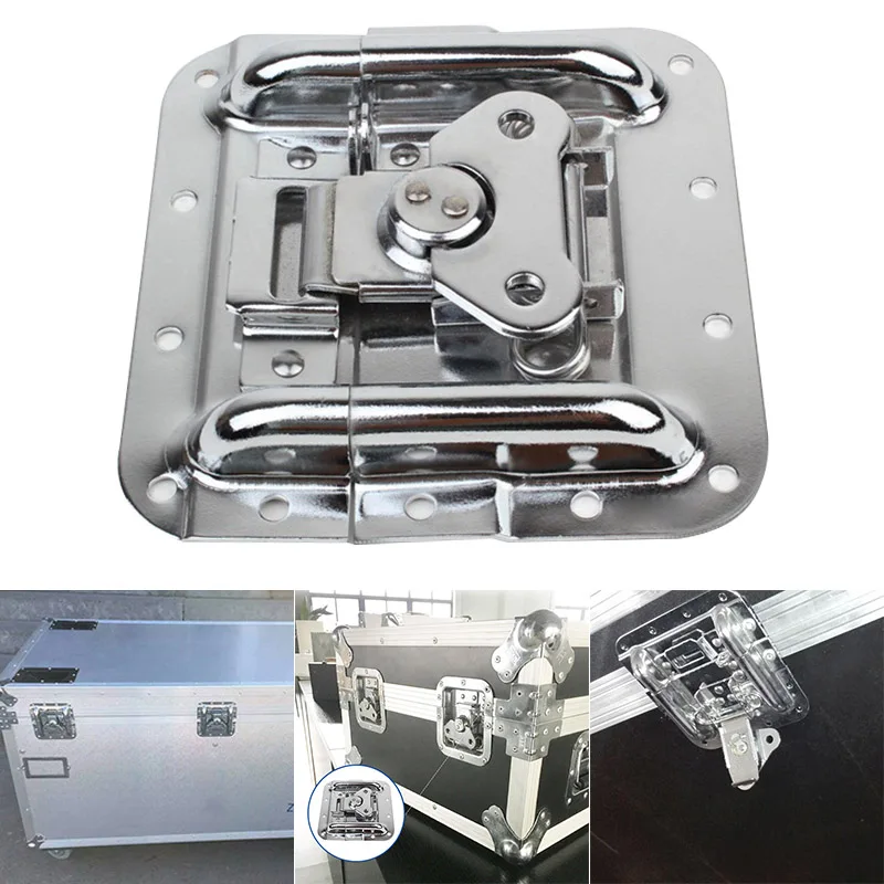 

Heavy Duty Recessed Butterfly Latch Twist Catch Spring Loaded for Road Flight Case Cabinet ALI88