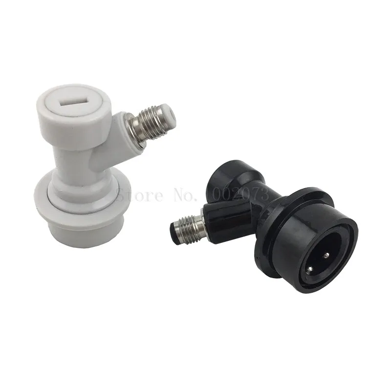 Ball Lock Quick Disconnects Thread - Gas & Liquid - Homebrew Cornelius Corny Keg Kegerator Connectors (10)