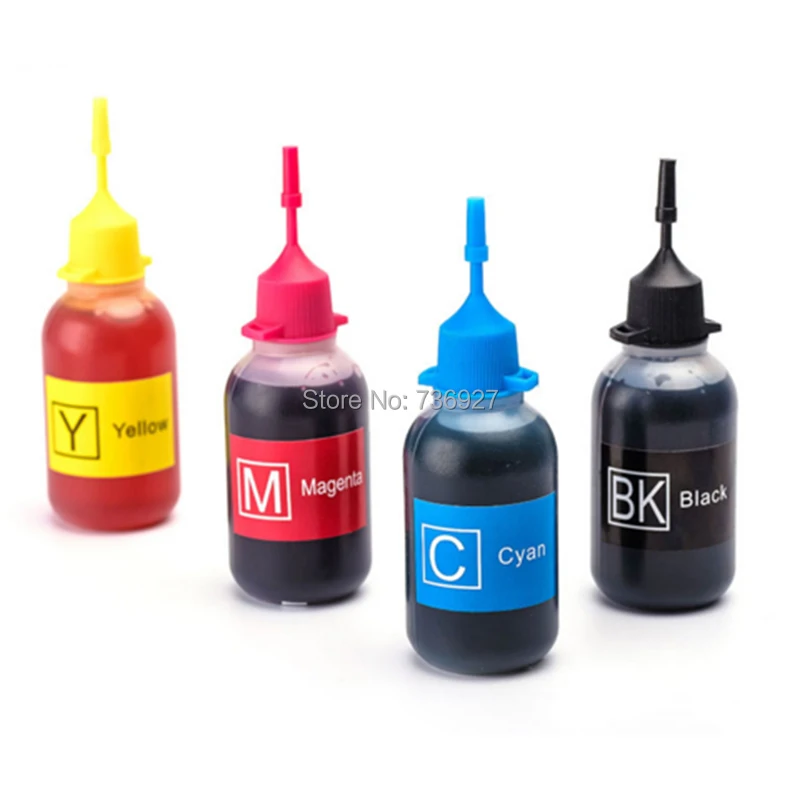 Красящие чернила для принтера Brother DCP 130C 135C 150C 153C 155C 157C 330C 350C 560CN|dye ink|refill ink for