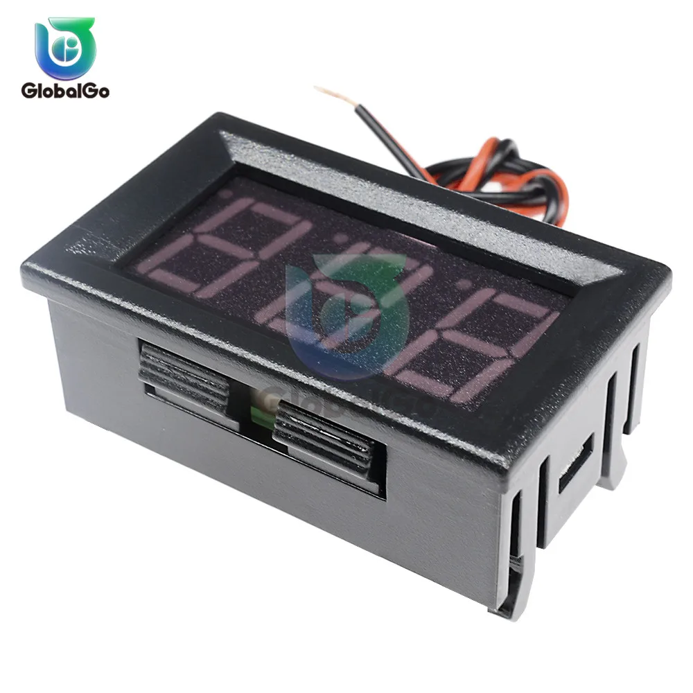 0 56 дюймов Мини Прямой ток Цифровой вольтметр 2 провода 3 DC4.5V до 30V 0.56 &quot Индикатор