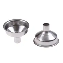 Нержавеющая сталь фляги Воронка Домашняя мини консервирования бункер износостойкие фляги посвященный металлические воронки кухня ToolsSN1237