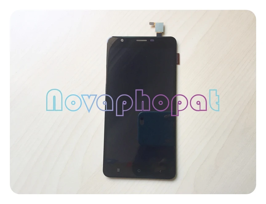Novaphopat 100% тестирование черный/белый экран для Oukitel U15 Pro ЖК-дисплей сенсорный
