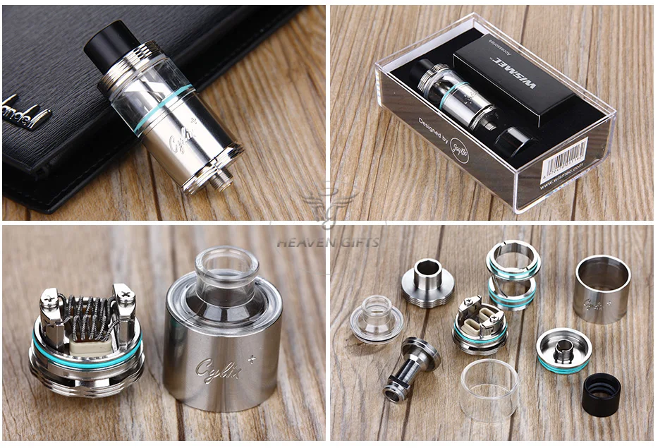 WISMEC Cylin Plus RTARDA Tank Kit - 3.5ml7