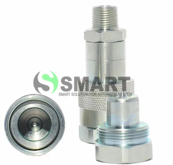 free shipping 1set KZE B NPT3/8 hydraulic Hose Quick Coupling steel ...