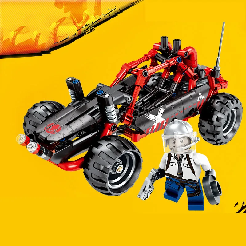 

Boy racing 310pcs City Technology Series Pullback Racing Car Building Blocks Toys For children Christmas gift