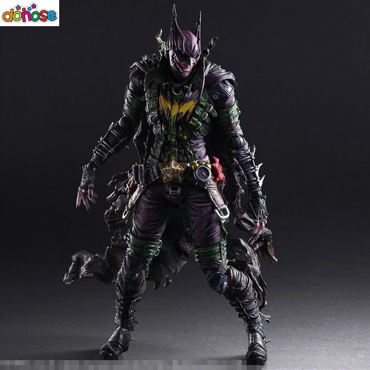 Gogues Gallery The  Joker Play Arts Kai  Infamous rogue Batman Figure PVC Action Figure Collection Model Kids Toy Doll