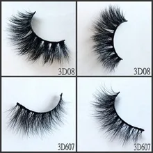 UPS 1000 пара Новая мода норки ресницы Накладные ресницы расширение Макияж Супер природных Длинные Ресницы