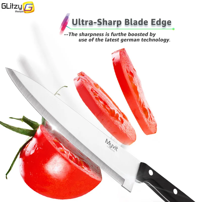 Kitchen Knife 3.5 5 8 8 inch Japanese Chef knives High Carbon 3CR13 420C Stainless Steel Set Meat Cleaver 4 Piece Cook Tool Set Kitchen Knife 3.5 5 8 8 inch Japanese Chef knives High Carbon 3CR13 420C Stainless Steel Set Meat Cleaver 4 Piece Cook Tool Set