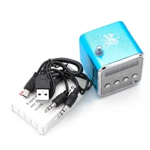 Мини-динамик с радио беспроводной портативный микро USB стерео динамик s Ubwoofer Колонка супер бас FM радио Receiver-5