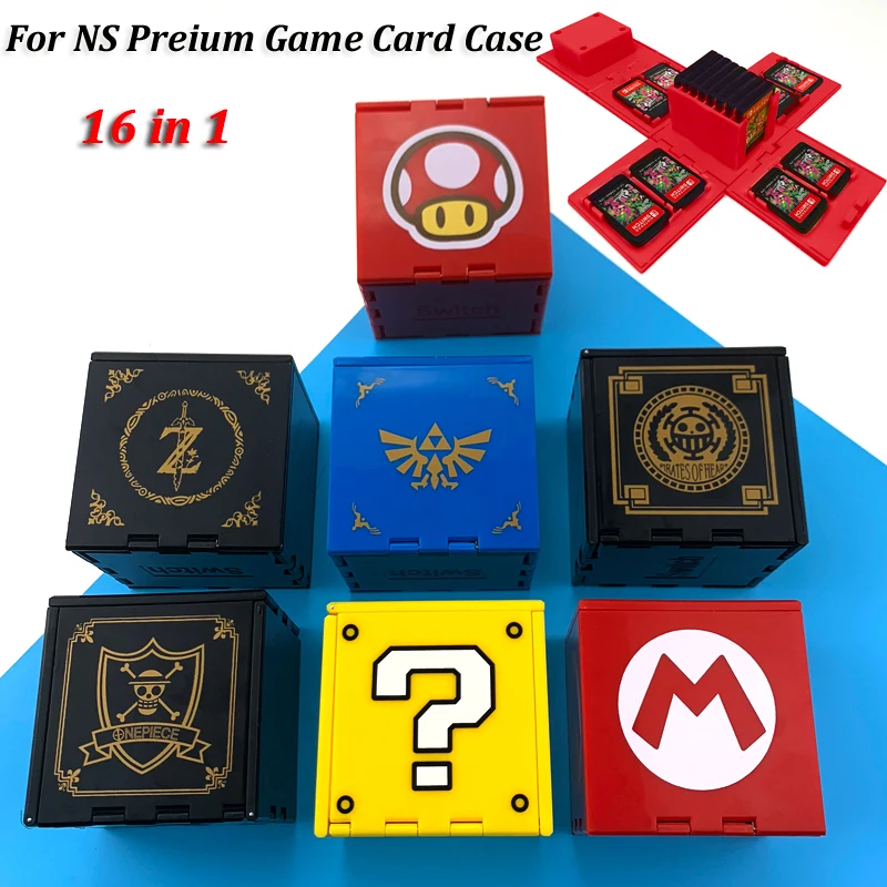 

New Arrive for Nintend Switch Accessories Portable Game Cards Case Shockproof Hard Shell Storage Box For Nintend Switch NS Games