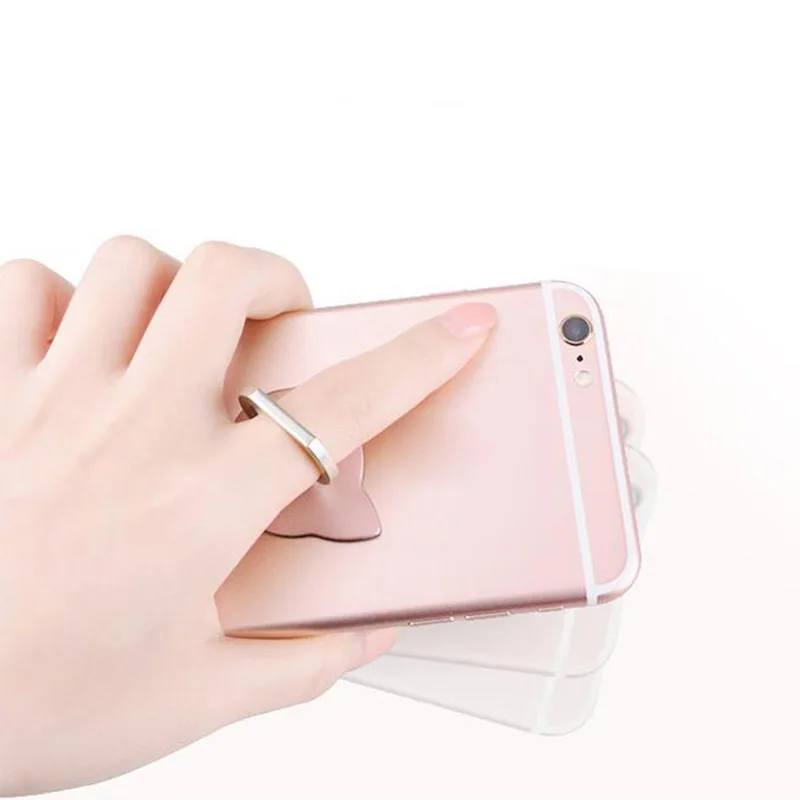 Finger Ring Mobile Phone Smartphone Stand Holder For iPhone X 8 7 6 6S Plus 5S Smart Phone IPAD MP3 Car Mount Stand For Samsung