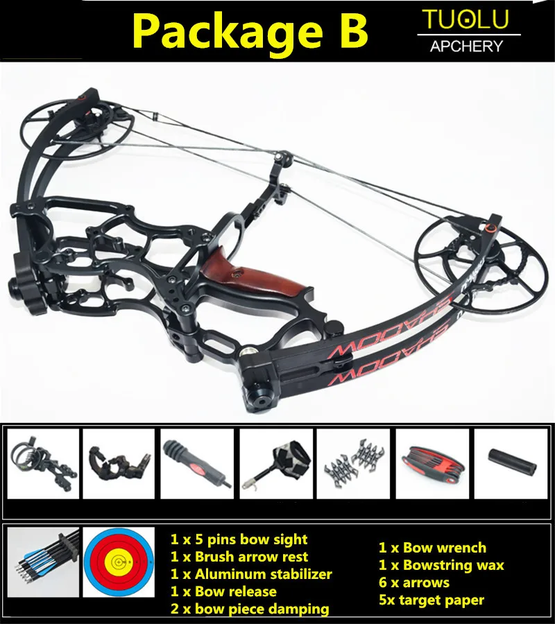 Arco de Caça Arco ao ar Arco Composto Carro Curto Eixo Triângulo Tiro Caça Peixe Jogo Livre Profissional 40-70lbs 11 Cheap Arco e flecha