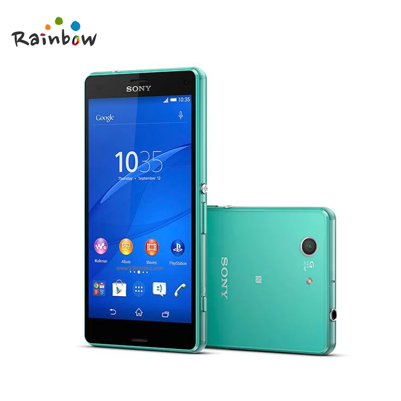 Мобильный телефон sony Xperia Z3 Compact GSM 4G LTE Android, четырехъядерный процессор, 2 Гб ОЗУ, 16 Гб ПЗУ, 4,6 дюйма, wifi, gps, 2600 мАч, аккумулятор