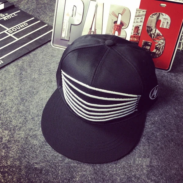 2016 Hombres de Las Mujeres De Moda Casual Máscara Cappelli Styiped Bordado Sombreros Del Snapback Hueso Hip Hop Gorras de Béisbol Gorra De Beisbol Hombre