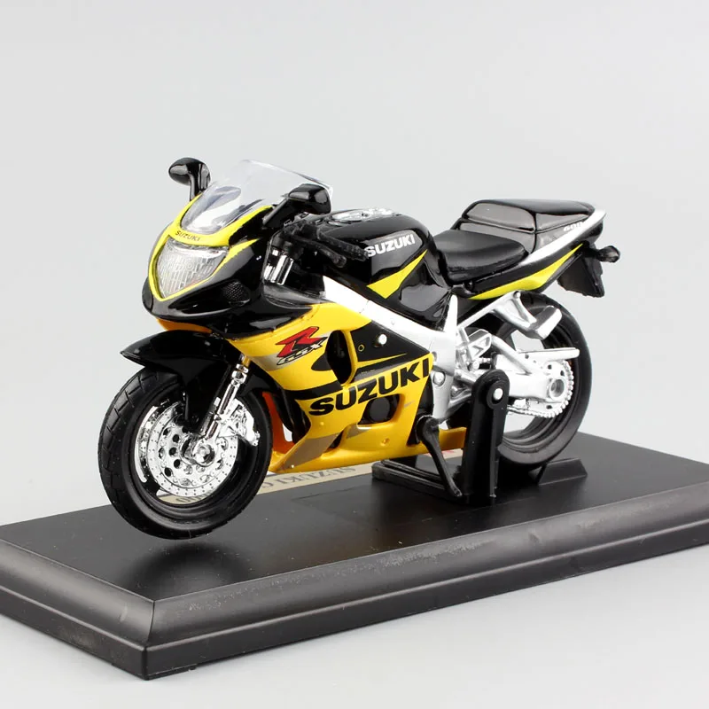 1/18 maisto мини SUZUKI GSX R600 GSX-R600 Gixxer GSXR Спорт велосипед металл литья под давлением и модели автомобилей Мотоцикл детские весы игрушка Коллекция