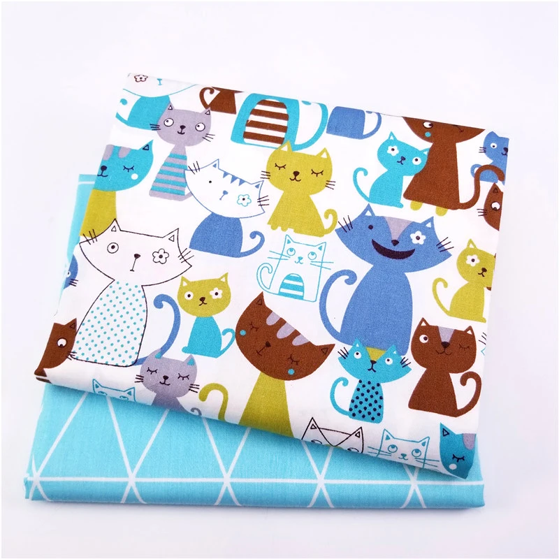 

Textile Fabric Meter Soft Patchwork Handmade Cloth For DIY Patchwork Quilting Baby Cribs Cushions Blanket Sewing Tissus