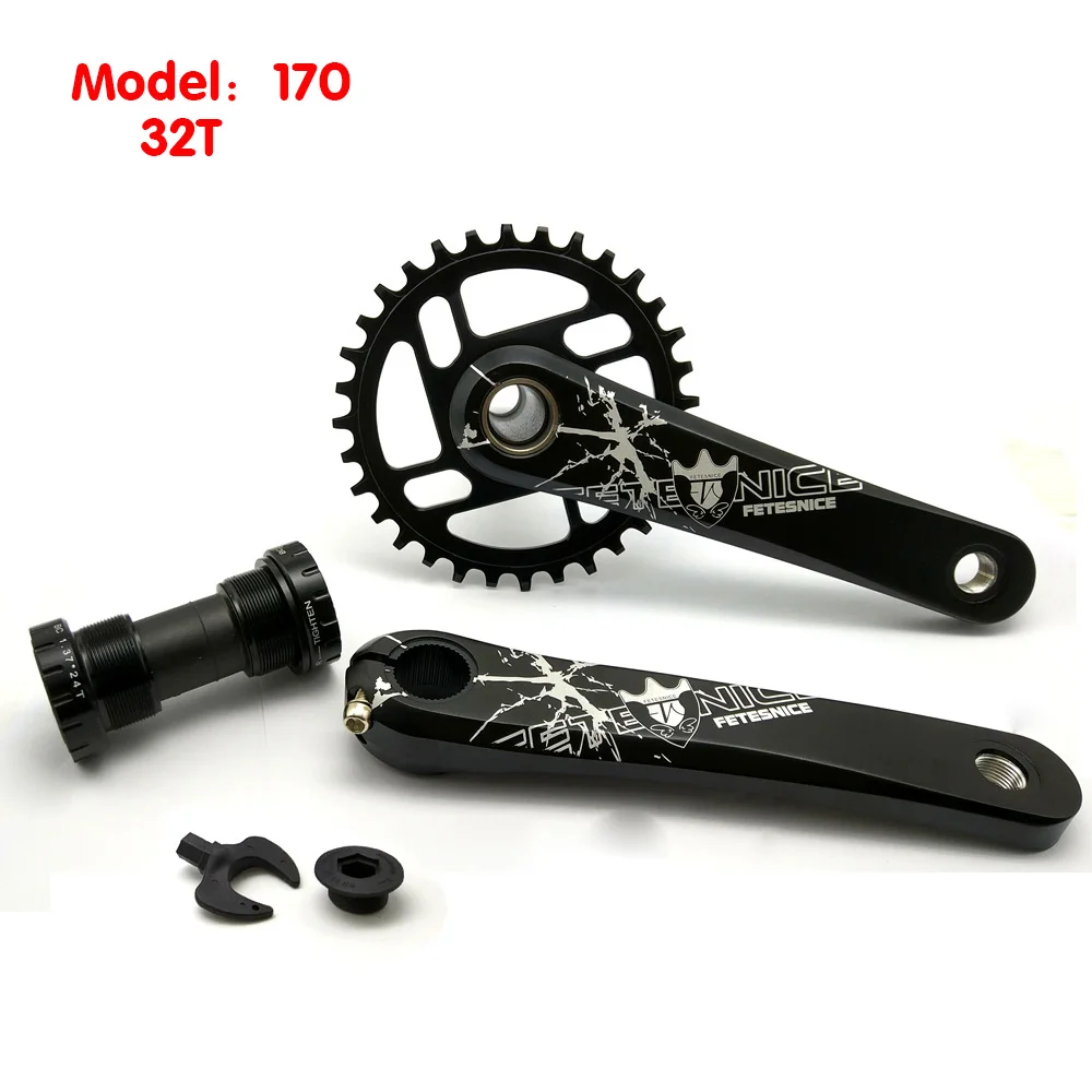 170 мм MTB 32 T/34 T узкий широкий Chainwheel crank набор 11 S велосипед шатуны - Цвет: 32T with BB