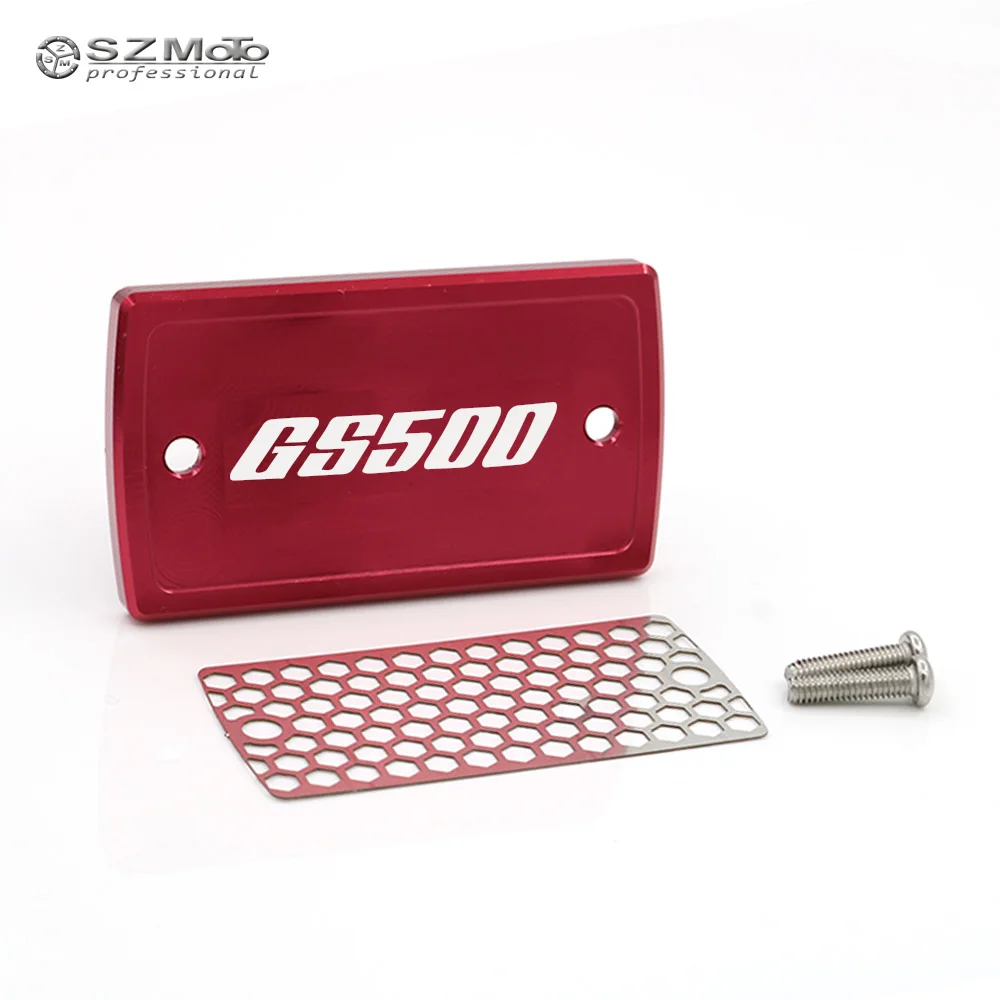 

For SUZUKI GS500E GS 500E 1995-1999 GS500F GS 500F 2004-2005 Motorcycle Aluminum Front Brake Fluid Reservoir Cover Cap