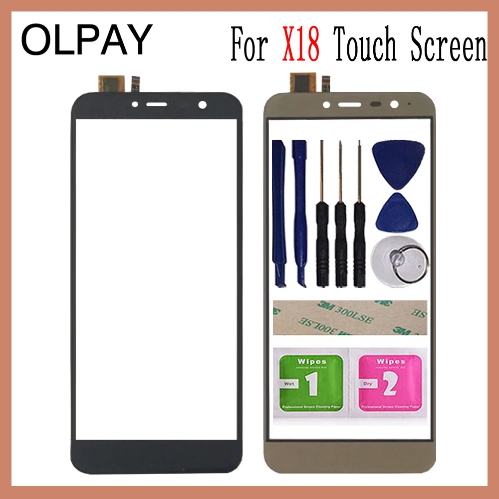 

OLPAY 5.7'' Touch Panel For Cubot X18 Touch Screen Glass Digitizer Panel Lens Sensor Glass Free Adhesive And Wipes