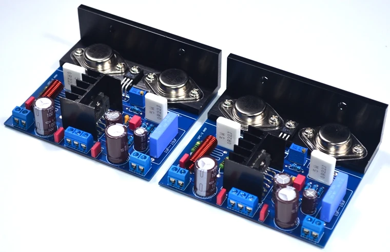 UPC M1 HiFi Stereo UPC1342V рекламный уровень + MJ15024 MJ15025 Золотая трубчатая Плата усилителя