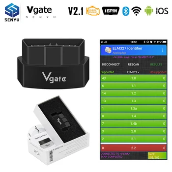 

Vgate iCar3 ELM 327 V2.1 OBD2 Bluetooth wifi Scanner iCar 3 ELM327 V2.1 OBD for Android/IOS OBD 2 OBD2 Car Diagnostic Auto Tool