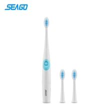 Seago Automatic Toothbrush Super Soft Bristle Gentle For Gum Care Electric Toothbrush Adults Battery powered With 2 Replace Head Seago Automatic Toothbrush Super Soft Bristle Gentle For Gum Care Electric Toothbrush Adults Battery powered With 2 Replace Head