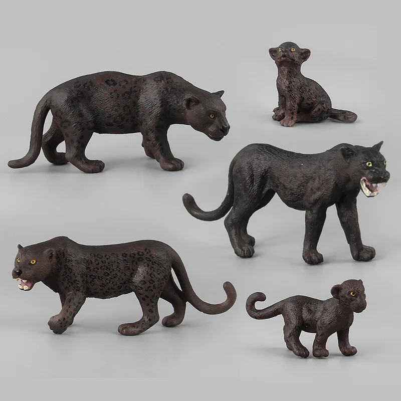 

Zoo children's toys simulation animal model leopard ornament childhood education Toys toys for children gifts