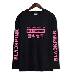 Черно-розовая фирменная футболка с принтом для женщин и мужчин, пуловер в стиле хип-хоп, одежда оверсайз, осенняя мода, большие размеры