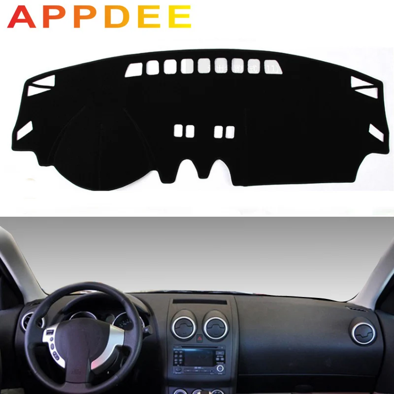 APPDEE для Nissan Qashqai Dualis J10 2006 2013 чехлы стайлинга автомобиля коврик приборной панели