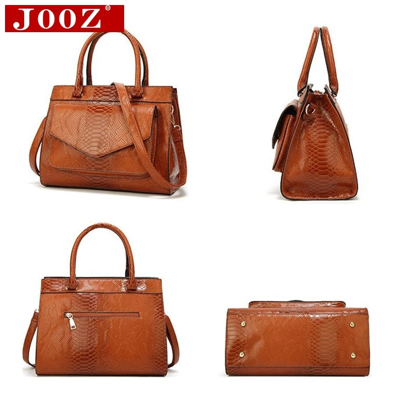 JOOZ Новая модная женская сумка Luxe cuir Serpentine женские кожаные сумки с мешочком