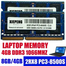 Ноутбук с оперативной памятью 8 Гб 2Rx8 PC3-8500S Оперативная память DDR3 2 Гб 1066 МГц 4G pc3 8500 Для imac MB418 MC510 MC508 MC507 MC509 Тетрадь SODIMM Оперативная память