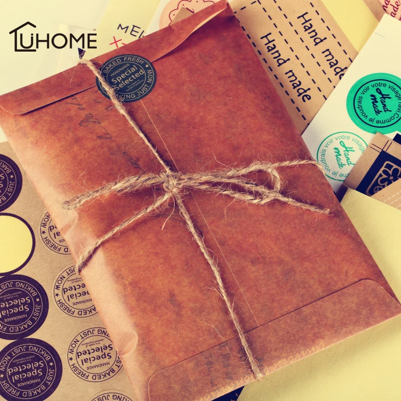 

10PCS/lot Vintage Envelope Creative Old Kraft Paper Envelopes DIY Party Decorative Wedding Birthday Cards & Invitations Envelope